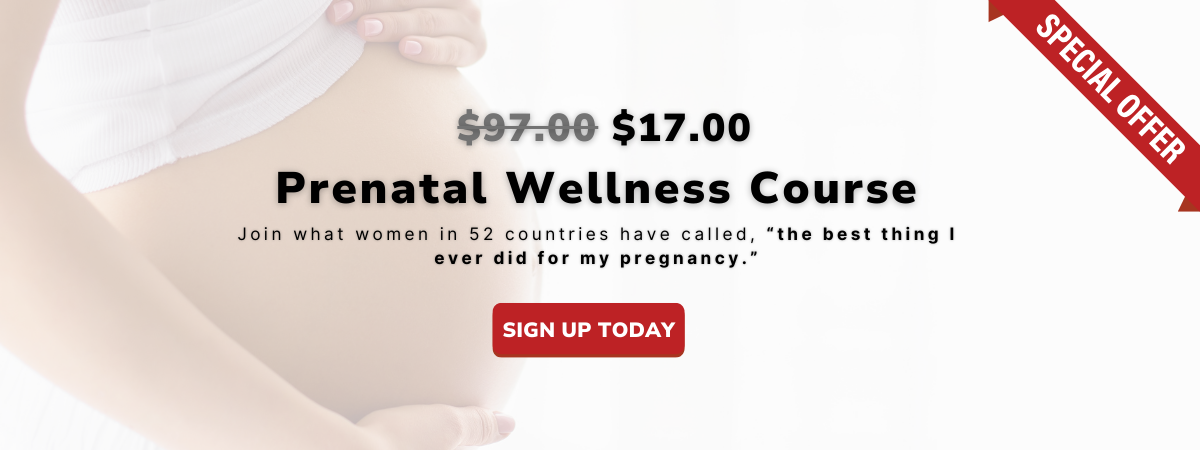 Prenatal Wellness Course CTA
